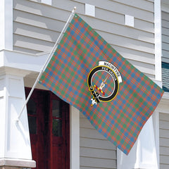 MacIntyre Ancient Tartan Crest House Flag