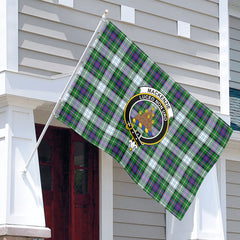 MacKenzie Dress Modern Tartan Crest House Flag