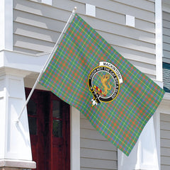 MacKintosh Hunting Ancient Tartan Crest House Flag