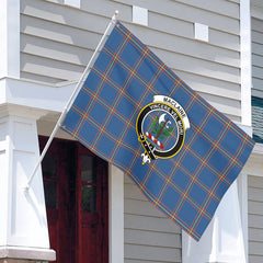 MacLaine of Loch Buie Hunting Ancient Tartan Crest House Flag