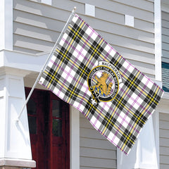 MacPherson Dress Modern Tartan Crest House Flag