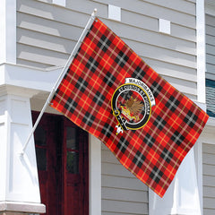 Majoribanks Tartan Crest House Flag