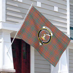 Matheson Ancient Tartan Crest House Flag