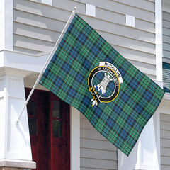 McCallum Ancient Tartan Crest House Flag
