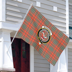 McDougall Ancient Tartan Crest House Flag