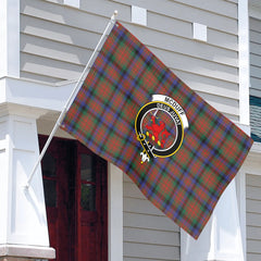 McDuff Hunting Modern Tartan Crest House Flag