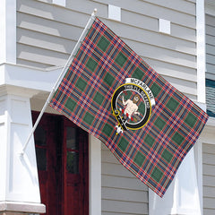 McFarlane Hunting Modern Tartan Crest House Flag