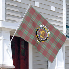 McGregor Hunting Ancient Tartan Crest House Flag