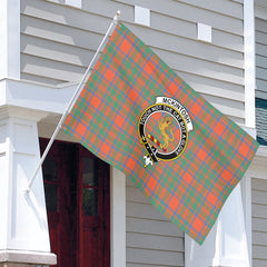 McKintosh Ancient Tartan Crest House Flag