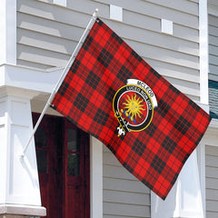 McLeod of Raasay Tartan Crest House Flag
