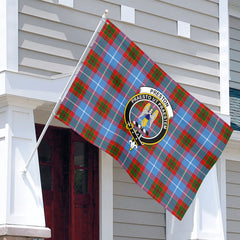 Preston Tartan Crest House Flag