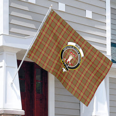 Reid Ancient Tartan Crest House Flag