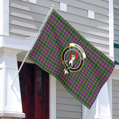 Tailyour (or Taylor) Tartan Crest House Flag