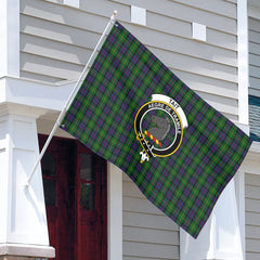 Tait Tartan Crest House Flag
