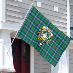 Urquhart Ancient Tartan Crest House Flag