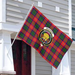 Wauchope (or Waugh) Tartan Crest House Flag