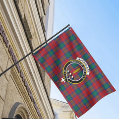 Auchinleck Tartan Crest House Flag