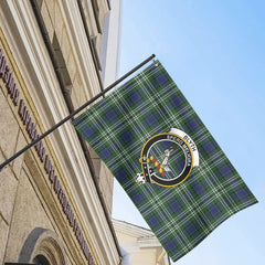 Blyth Tartan Crest House Flag