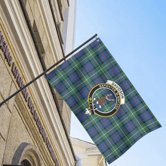 Davidson of Tulloch Tartan Crest House Flag