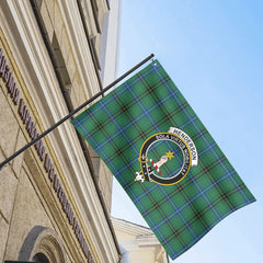 Henderson Ancient Tartan Crest House Flag
