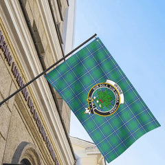 Irvine Ancient Tartan Crest House Flag
