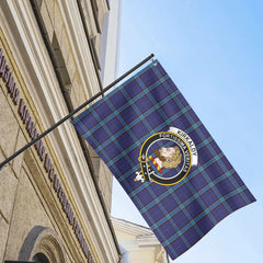 Kirkaldy Tartan Crest House Flag