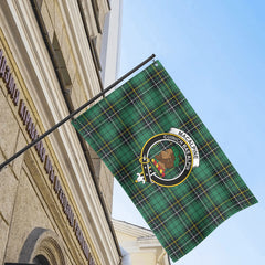 MacAlpine Ancient Tartan Crest House Flag
