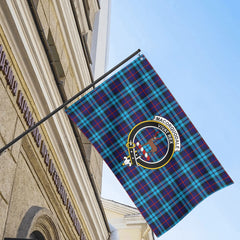 MacCorquodale Tartan Crest House Flag