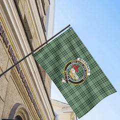 MacDonald Lord of the Isles Hunting Tartan Crest House Flag