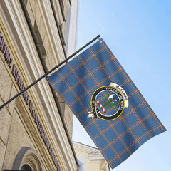 MacLaine of Loch Buie Hunting Ancient Tartan Crest House Flag
