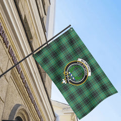 McArthur Ancient Tartan Crest House Flag