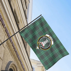 McLean Hunting Ancient Tartan Crest House Flag