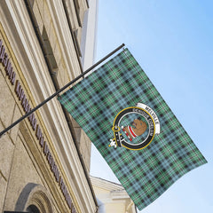 Melville Tartan Crest House Flag
