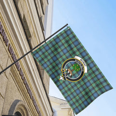 Mowat Ancient Tartan Crest House Flag