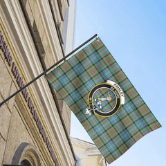Paisley District Tartan Crest House Flag
