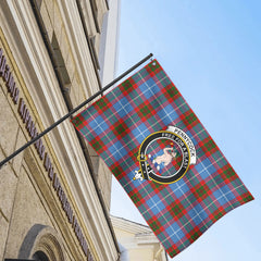 Pennycook Tartan Crest House Flag