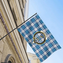 Roberton Tartan Crest House Flag