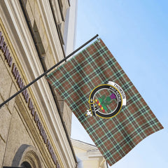 Thomson Hunting Modern Tartan Crest House Flag