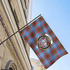 Trotter Tartan Crest House Flag