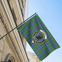 Turnbull Hunting Tartan Crest House Flag