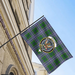 Wishart Hunting Tartan Crest House Flag