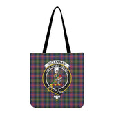 McLennan Modern Tartan Crest Tote Bag