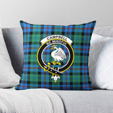 Campbell of Cawdor Ancient Tartan Crest Pillow Cover