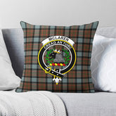McLaren Weathered Tartan Crest Pillow Cover