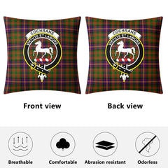 Cochrane Modern Tartan Crest Pillow Cover