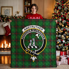 Anstruther Tartan Crest Quilt