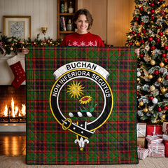 Buchan Modern Tartan Crest Quilt
