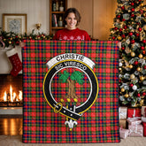 Christie Tartan Crest Quilt