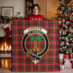 Christie Tartan Crest Quilt