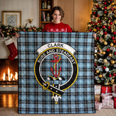 Clark Ancient Tartan Crest Quilt